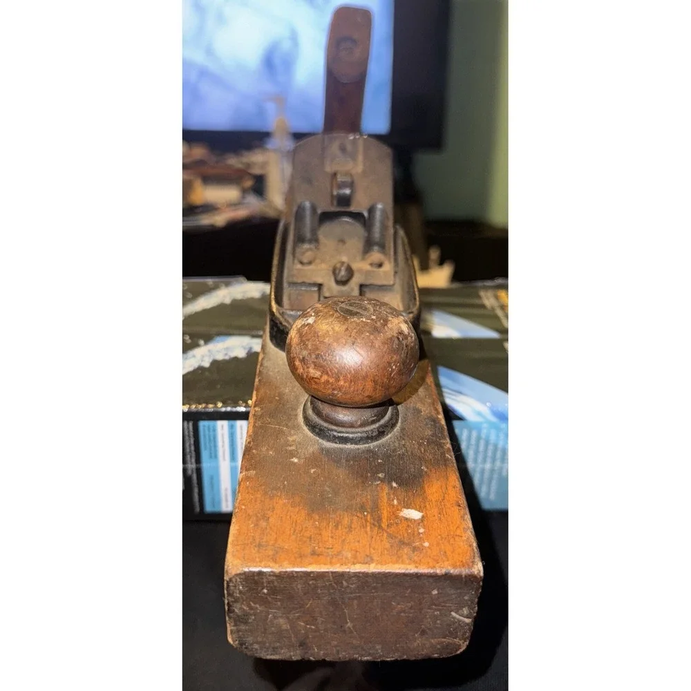 Vintage Antique Wood Plane Wooden Block Plane‎ Tool 18 Inch Long